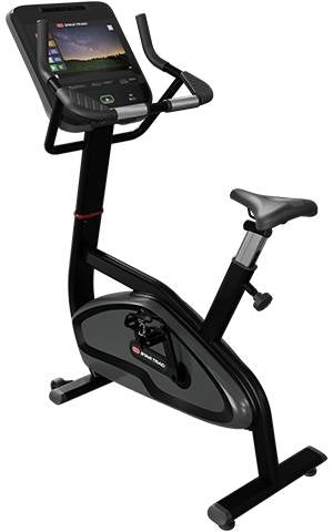 Star Trac 4 Series Upright Bike w/15" Embedded Display